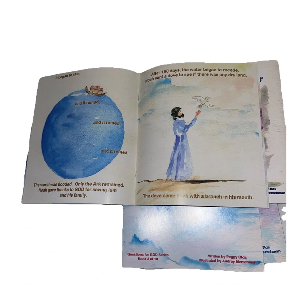 Questions For GOD series By Peggy Olds Children’s Books 7/10 -2006